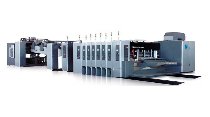 Автоматическая линия для производства гофротары JinChang  TFG-2208 in-line